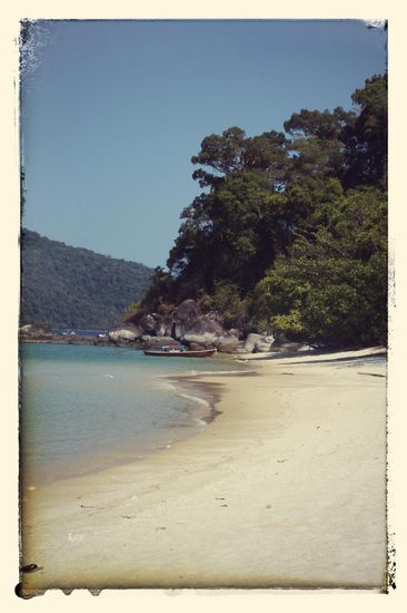 Unser erster Stop an einem der vielen Strände von Koh Adang