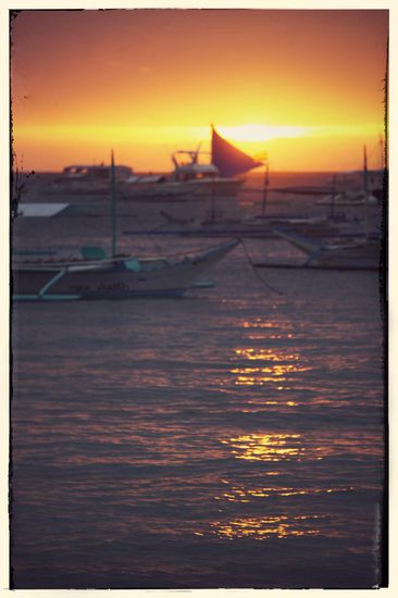 Sunset - ganz ansehlich trotz Wolken