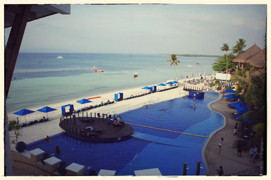 Unser Blick vom Balkon - es könnte schlimmer kommen