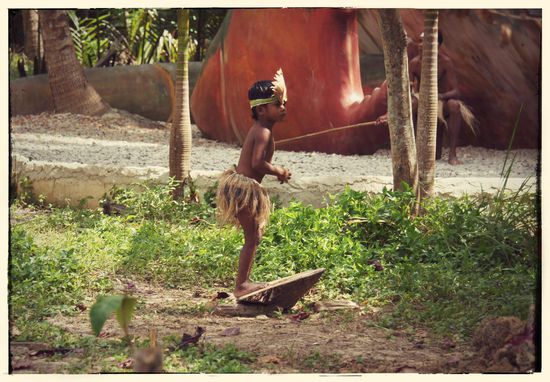 Ist das nicht extrem authentich?! Nix wie weg von hier