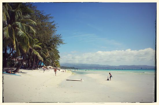 Man sieht fast nix von den Grünalgen - aber sie sind leider da