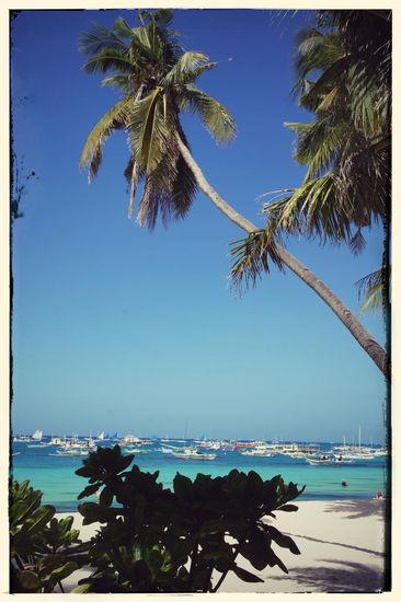 Mit richtig Sonnenschein einfach noch schöner...White Beach