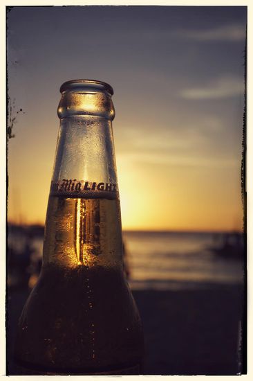 Beer + Sunset = Perfect Day