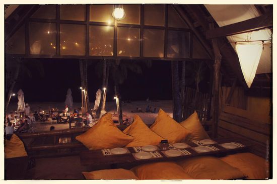 Direkter Blick auf den Strand und eine frische Brise um die Nase