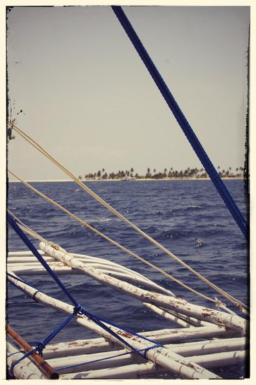 Anfahrt zu Kalamangan Island