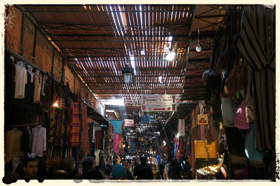 Ein anderer Teil der Souks - hier gibt es praktisch alles