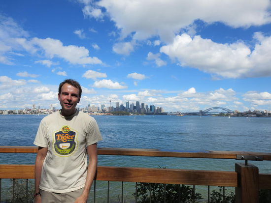 ... und mir, diesmal ohne Jesus-Pose 