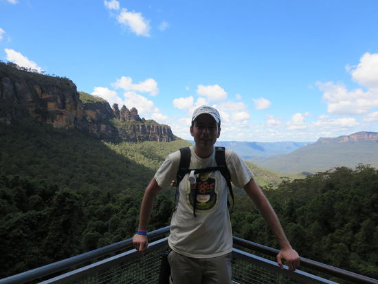 ... und da war ich unten und habe es ueberlebt!