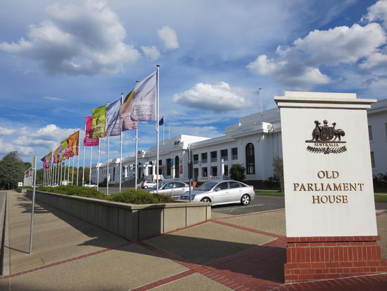 Altes parlament von schraeg vorne