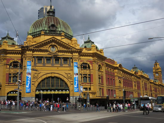 Der mit ueber 100 Jahren aelteste Bahnhof Australiens