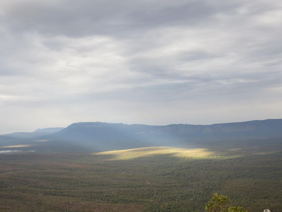 Langsam kam die Sonne raus ...