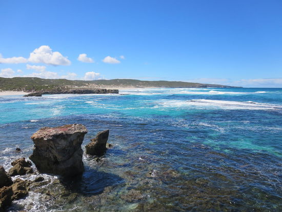 Und etwas Strand, pünktlich als die Wolken weg waren!