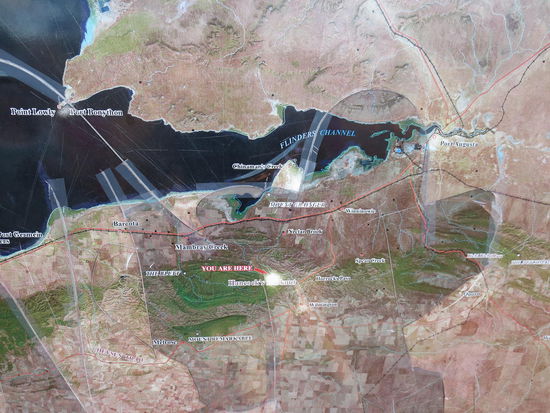 Vom Lookout in den South Flinders Ranges