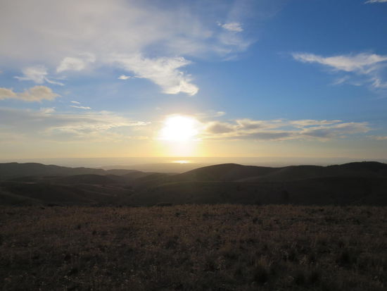 Sonnenuntergang von eben diesem Lookout