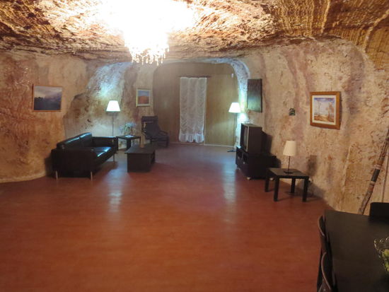 Leider war unsere Höhle nicht ganz so gut eingerichtet ...