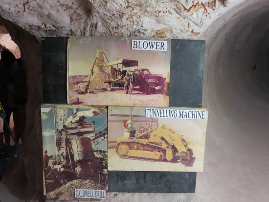 Uns so wurden die Tunnel gemacht ...