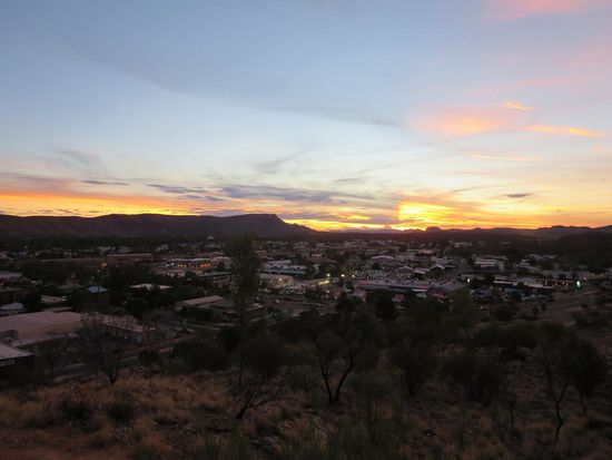 Blick auf Alice Springs