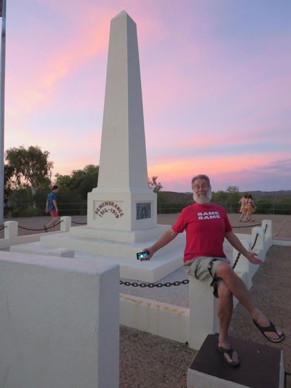 Dem Garry hat mein T-Shirt so gefallen, dass es ein kleines Abschiedsgeschenk wurde   (Übrigens, an diesem Tag bereits gewaschen) 