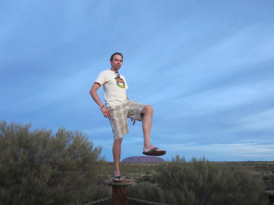 Nachdem das Besteigen des Ulurus ja nicht gern gesehen wird, müssen eben Alternativen her 