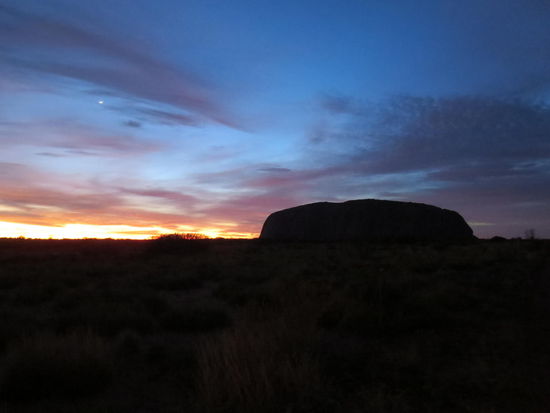 Sunset meets Moonrise