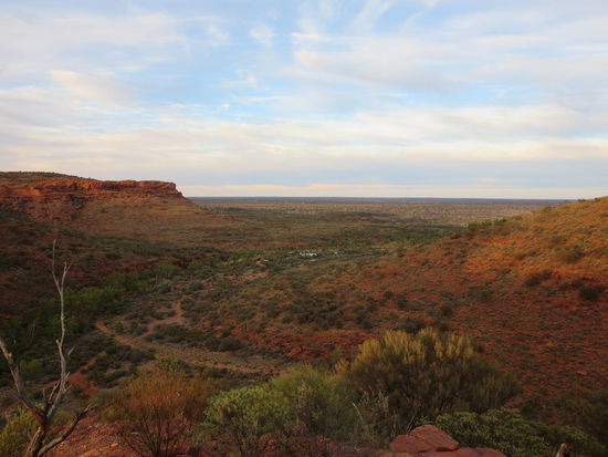 Nach dem ersten Aufstieg im Kings Canyon