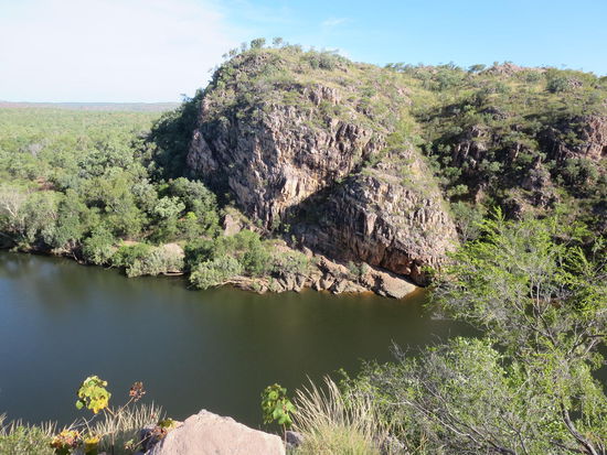 Und jetzt ganz von oben, recht schweisstreibend halt ...