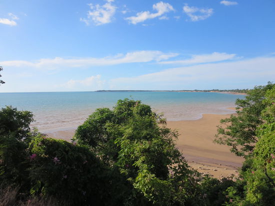 ... und sogar das Meer, trotz Ebbe