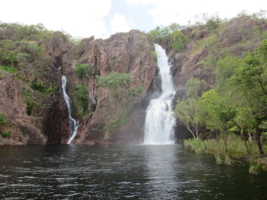 Wangi Falls (baden verboten wegen evtl. Krokodilen)