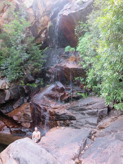 Eher ein Rinnsal, aber trotzdem erfrischend