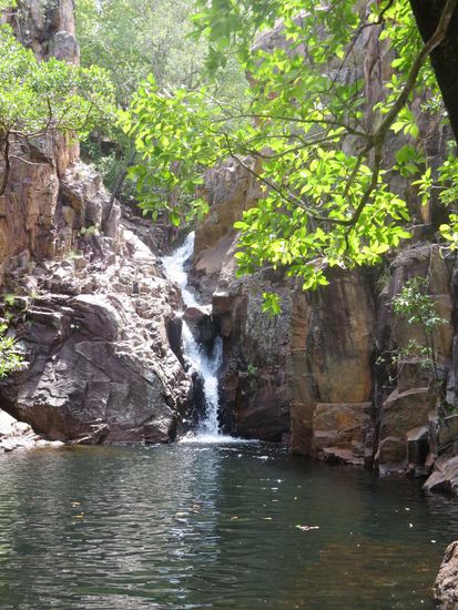 Hier war das Baden auch möglich