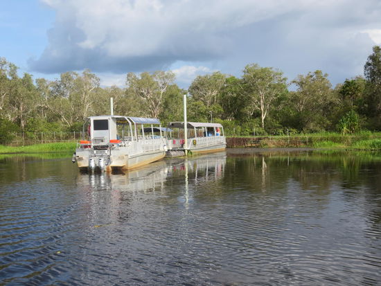 Mit diesen Booten ging es los ...