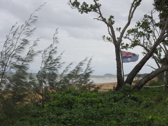 Patriotismus am Strand
