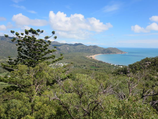 Und da ist wieder die nördlich gelegene Horseshoe Bay