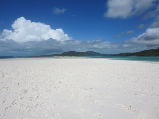 ..., feiner Sand ...