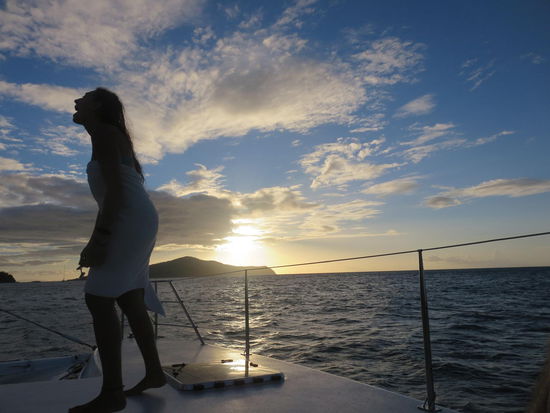 Und die verständliche Reaktion unserer Köchin, die das "Verbrechen" begangen hatte
