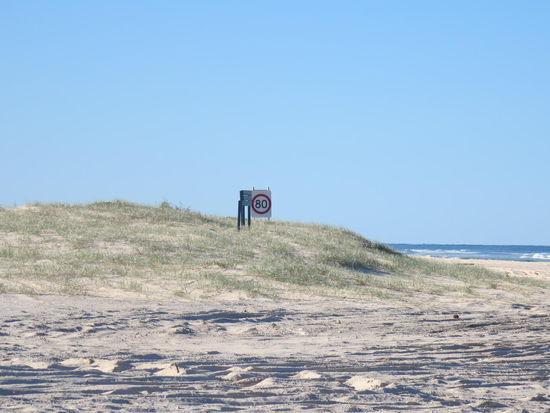 Aber man beachte auch hier die Geschwindigkeitsschränkungen