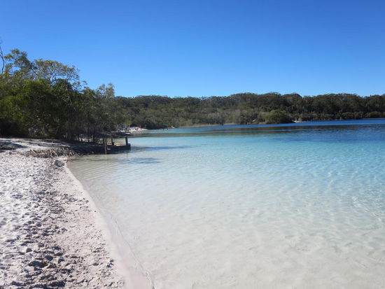 ... und habe das tolle Wasser genossen!