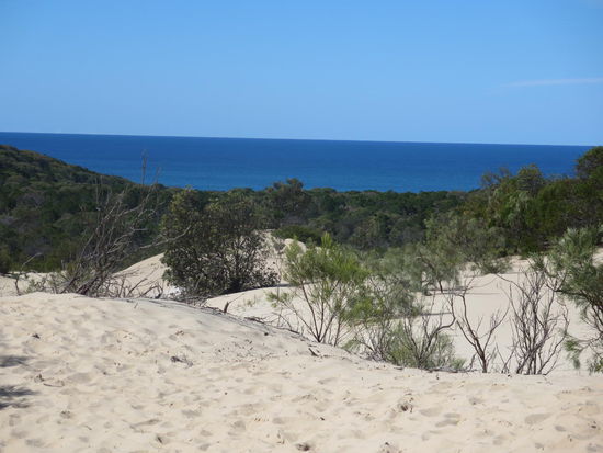 Auf dem Weg zu dem letzten See, den wir besucht haben ...