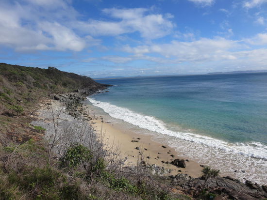 Beim Coastal-Walk im Nationalpark ...