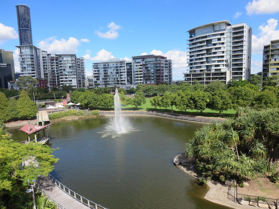 Lookout vom den Roma Park auf die Skyline aus