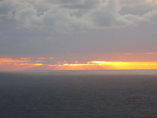 wenn auch leider bewölkt, war es doch ein beeindruckender Ausblick, der die 45 min Wanderung wert war!