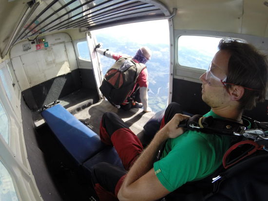 ... da ging es los, dass Herzrasen ...