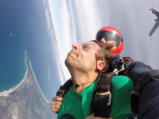 Die ersten 5 Sekunden ist dieses Haltung Pflicht wegen dem Druck und weil wir noch nicht stabilisiert sind