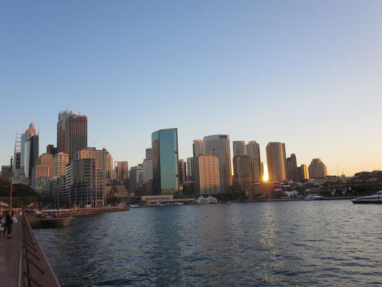 ... und vom Clarkes Quay aus