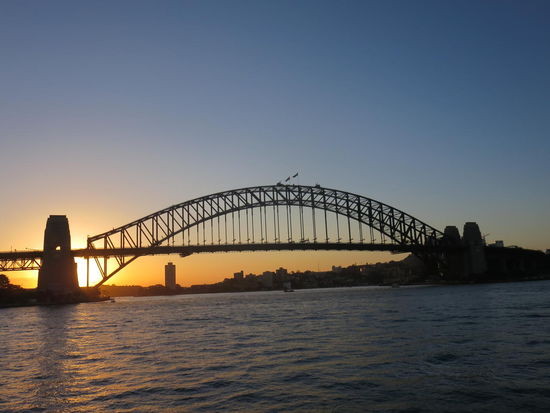 Und auch hier am Abend ...