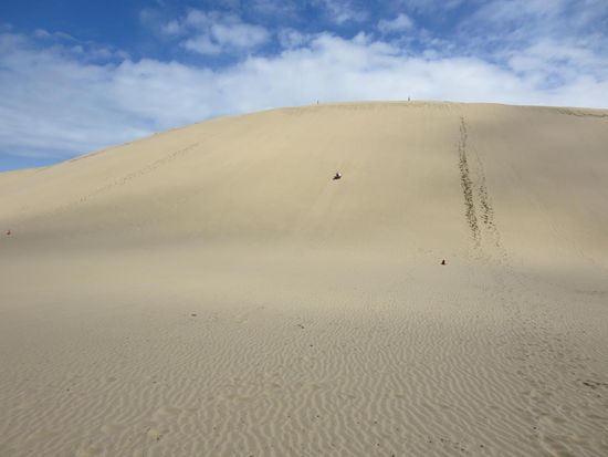 Nach dem steilen Aufstieg tut die Luft beim runterfahren sehr gut 