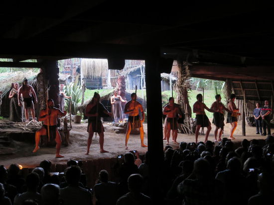 Haka-Tanz, der Maori-Kriegstanz