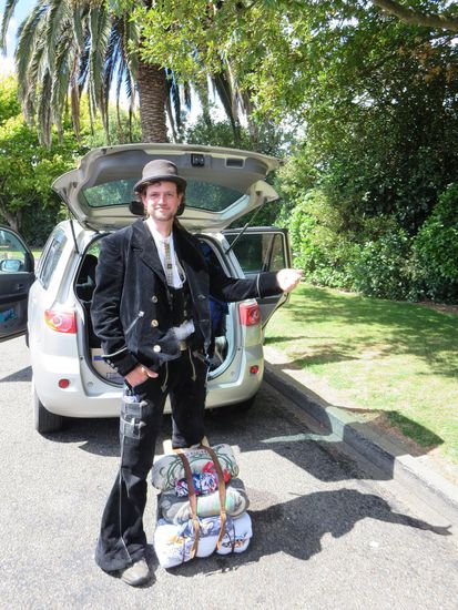 Konrad aus Weimar, seit 3,5 Jahren auf der Walz