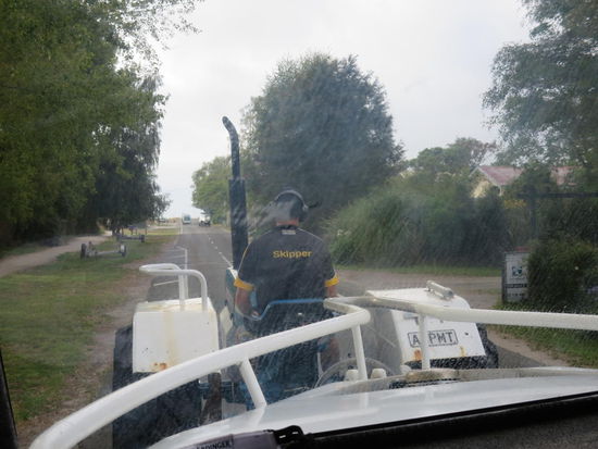 Tja, die etwas andere "Bootsfahrt"