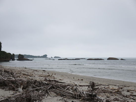 Leider spielt hier an der Westküste oft das Wetter nicht so mit, ...